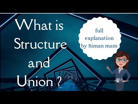What is Structure and Union? #structure #union @simanstudies