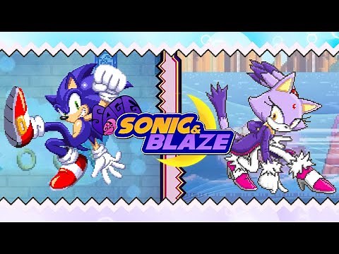 This 2D Sonic Boost Fan Game is AMAZING :: Sonic & Blaze (SAGE '23 Demo) ✪ Walkthrough (1080p/60fps)