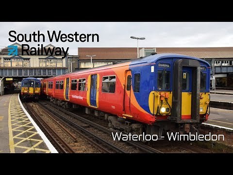 South Western Railway | Class 455 - London Waterloo to Wimbledon