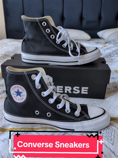 Ladies High Top Converse Sneakers Shoes - #tiktokmademebuyit #converse #sneakers #trainers #womensfashion
