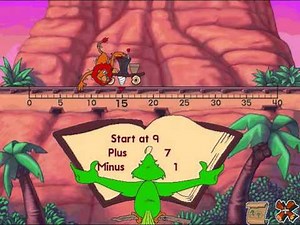 Reader Rabbit Math Music: Number Line Treasure 2