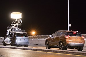 A look behind the scenes of a big-budget car commercial