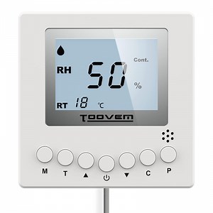 ALORAIR Remote Controller for Digital Humidity, Temperature, Adapt The Humidity Level, for Basement Crawl Space Dehumidifier White