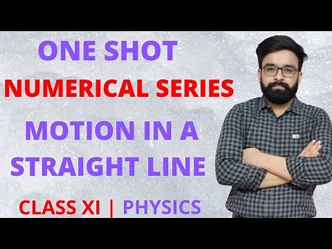 One Shot Revision | Numerical | Motion In a Straight Line