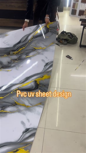 Pvc uv sheet design for wall #interiors #interiordesign #interior #homedecor #livingroom | MUCI HOME ISB