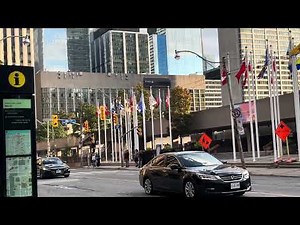 Walking on Bay Street / Toronto’s Financial District in 4K
