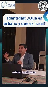 Identidad: ¿Qué es urbano y qué rural? | Genealogías de lo ladino
