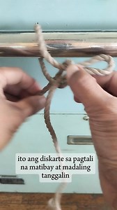 216K views · 691 reactions | Ito yong diskarte sa pagtali na matibay at madaling tanggalin #reels #lashing #knot #creative #ideas #technique #handmade #outdoor #share | Rodel Padernal Aragon | Facebook