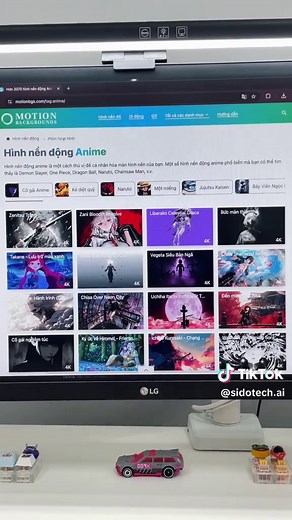 Những trang web hình nền động cho máy tính và điện thoại