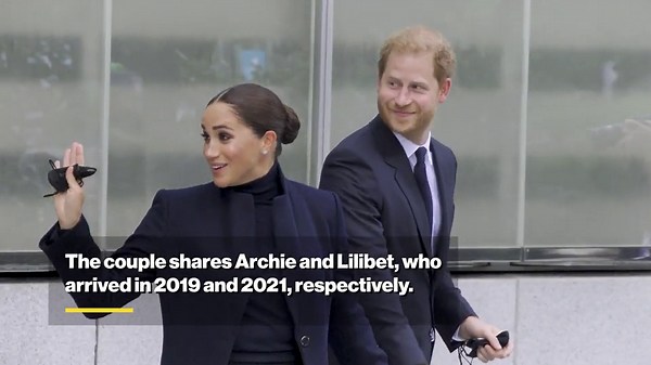 Prince Harry and Meghan Markle share family Christmas card with rare photo of Archie and Lilibet