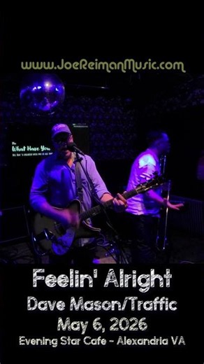 Feelin' Alright - Dave Mason/Traffic. Performed with The What Have You Open Mic Horns. #shorts