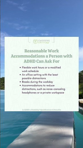 Reasonable Work Accommodations a person with ADHD can Ask for