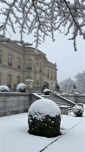 The Elms throughout the seasons 🌳❄️🍂☀️ | Newport Mansions