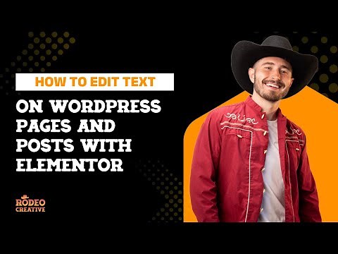 How to Edit Text on WordPress Pages and Posts with Elementor