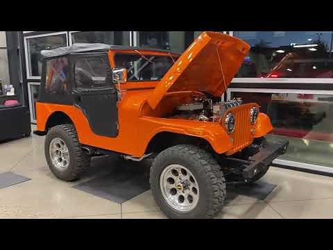 Super clean Hot Rod Jeep CJ5 build walk around!