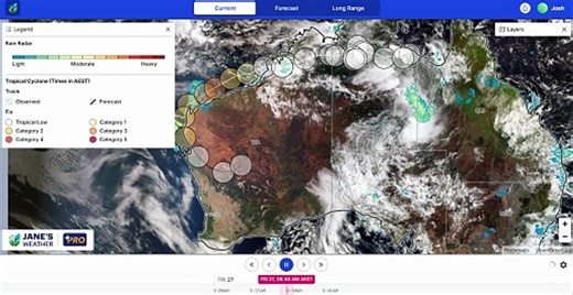 WA Latest Weather Forecast Video