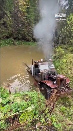 The ZIL-157 Truck Defying Gravity