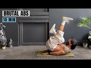 15 Min BRUTAL ABS Workout | ROCK HARD ABS Workout No Equipment