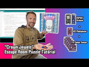 "Crown Jewels" Escape Room Puzzle Tutorial using Multiple Colour Sensors