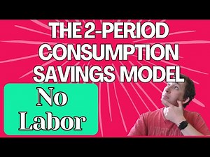 Micro Theory: 2-Period Consumption Model with Interest Rates (Full Walkthrough)