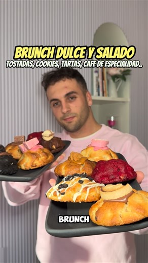 Comiendocon_G on Instagram: "🍪🍰☕️ HOY TE ENSEÑO ESTE BRUNCH DULCE Y SALADO MUY VARIADO CON CAFE DE ESPECIALIDAD DONDE QUERRAS PROBAR TODA LA CARTA!! publi🍞🍽️ 8 TOSTADAS, COOKIES RELLENAS, CINAMON ROLLS, FOCACCIAS, TARTAS DE QUESO, BIZCOCHOS, BOWLS, SANDWICH.. 🥤 ☕️MAS DE 30 CAFES DE ESPECIALIDAD, LATTES, MATCHAS, SMOTHIES, ICED LATTE, ZUMOS.. 🚨MENU POR MENOS DE 15€: -Bowl de yogur, zumo de naranja, café, tostada de tomate y aguacate. 13,9€ - Zumo de naranja, café, tostada de tomate y jamón,