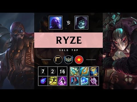 Ryze Top vs Yorick - VN Challenger Patch 25.20