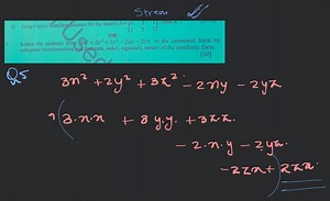 b) Using Cayley Hamilton theorem for the matrix \mathrm{A}=\lef... | Filo