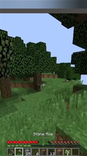 Collecting Woods For House (Day-2)#minecraft