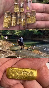 Gold prospecting just got easier. Double your gold average with one simple tool. Get a little rake and supercharge your gold take. #fblifestyle #gold #goldprospecting | Sluice Box Karl