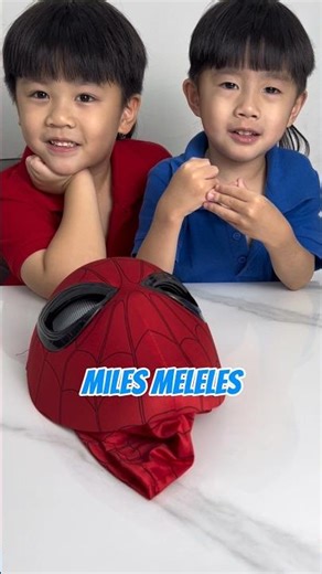 Bro tries Spider-Man mask quiz