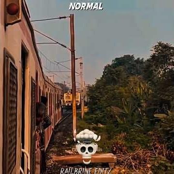 2 MEMU Trains on Same Track 😱🔥 | Rare Indian Railways Moment 🚆