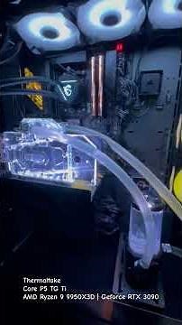 My Thermaltake Core P5 case build with 9950X3D