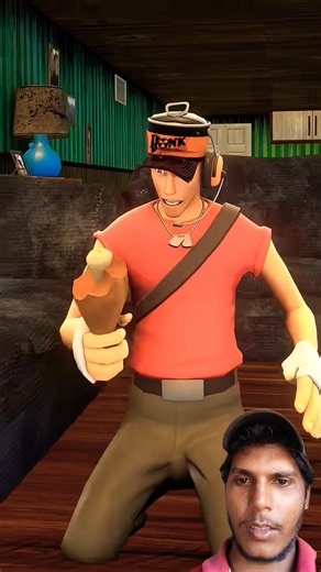 Scout Chicken Leg Is Gone😂🤔🔥 #tf2 #shorts #memes #funny #gaminglive