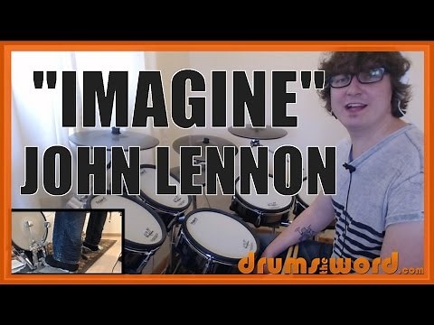 ★ Imagine (John Lennon) ★ Drum Lesson PREVIEW | How to Play Song (Jim Keltner)
