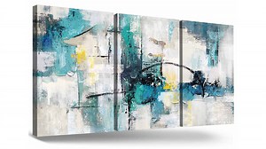 Watch Abstract wall art for living room on Amazon Live