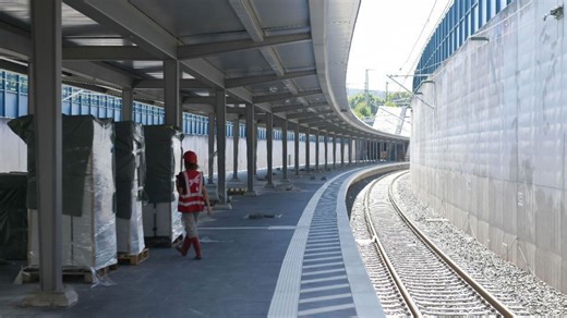 Neue S-Bahn-Station in Stuttgart