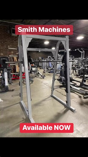 Our Smith Machine Game is STRONG!!! Lots of choices right now so give us a call or stop by and see which one is right for you! Monday-Saturday 9am-5pm ☎️919-247-3453 | ABC Fitness Products