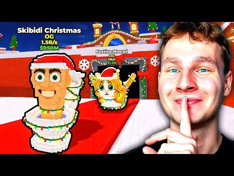 Steal A Brainrot Titkos Karácsonyi ADMIN EVENT!🎁🤑 (Hunter Roblox Live)