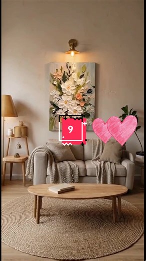 118.5| Ready stock Frame bunga #homedecor #fyp #flowers #frameviral