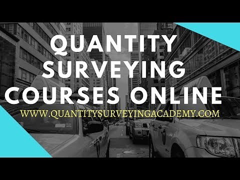 Qs - Quantity Surveying Training Courses In Online