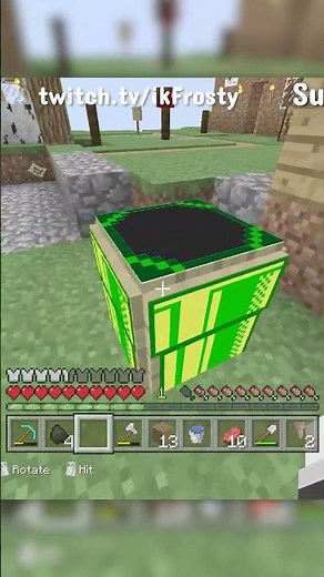 I made a working pipe from mario in minecraft 😭
