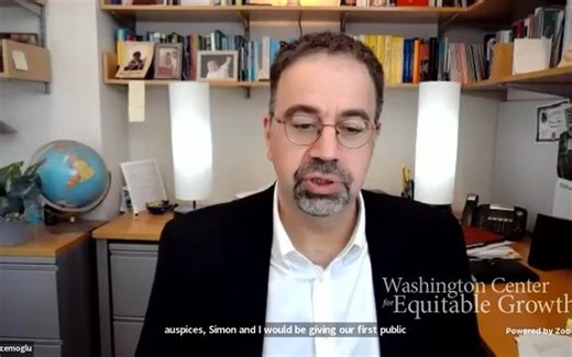 Acemoglu 公平增长介绍：利用科技促进工人力量和包容性繁荣