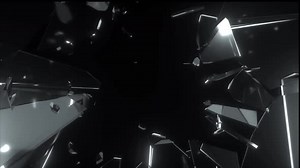 Efecto de rotura de cristales con sonidos