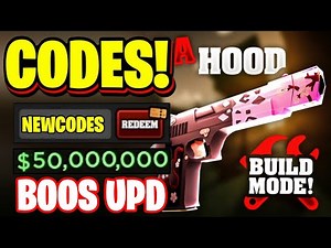 *NEW* ALL WORKING BOSS UPDATE CODES FOR DA HOOD IN 2026! ROBLOX DA HOOD CODES
