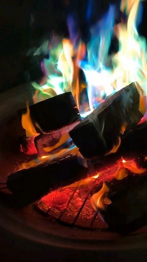 It's nearly time to get the fire pit out, roast some marshmallows and then throw in some magic fire dust to soothe the soul after a hard week. Anyone else ready? #firepitseason #firedust #rainbowfire #CampingLife #campfire #marshmellows #roastedmarshmellows #FamilyCamping #familytime | Wander Outdoors