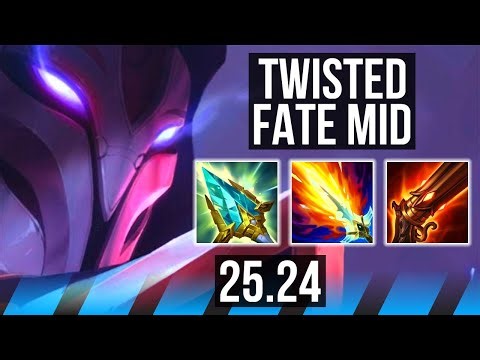 TWISTED FATE vs VIKTOR (MID) | Perfect KDA: 9/0/14 | KR Master | 25.24