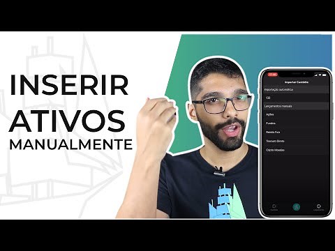 Como inserir ATIVOS manualmente pelo TradeMap