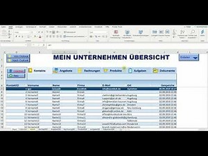 Handbuch "CRM in Excel" Teil2