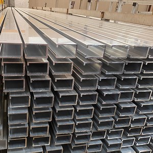 [Hot Item] Aluminum U Channel Extrusion with Flange Railing Hardware