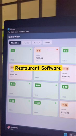 Easy and Fast Restaurant billing software
